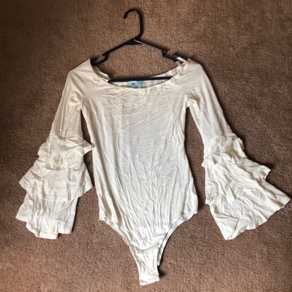 She + sky bodysuit